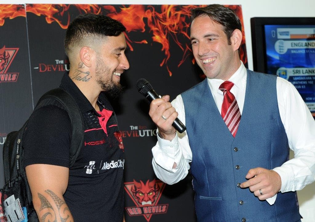 John Norcott interviewing Rangi Chase