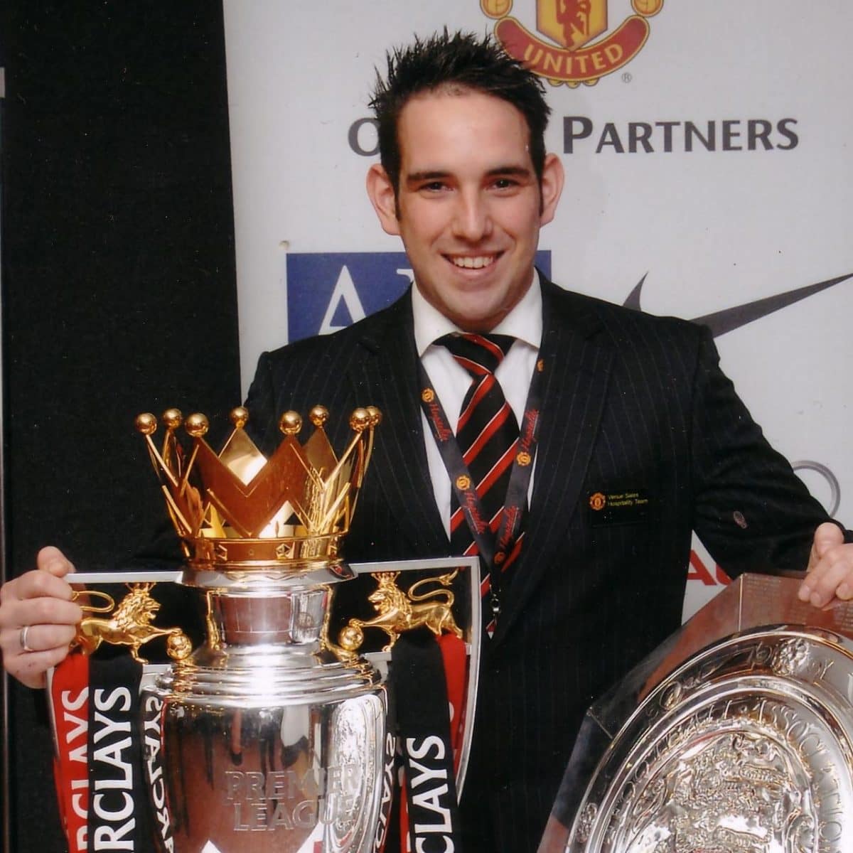 Manchester United Compere John Norcott