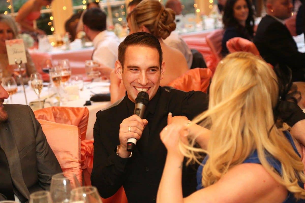 Fun Wedding Entertainment by Manchester Wedding Singer John Norcott