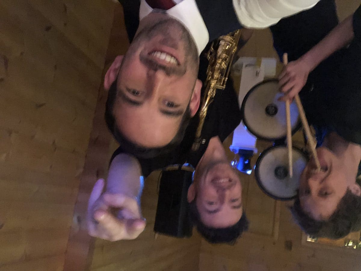 Sax and Bongos from Ntertain Events Ltd and Singer John Norcott