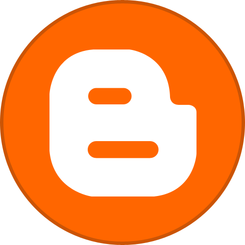 blogger orange logo