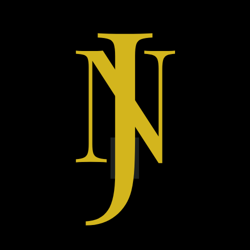 John Norcott Singer & Compere Logos Black and Gold