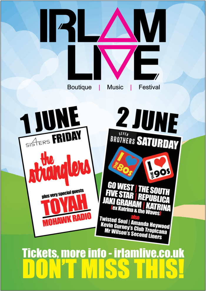 Irlam Live 2018 poster