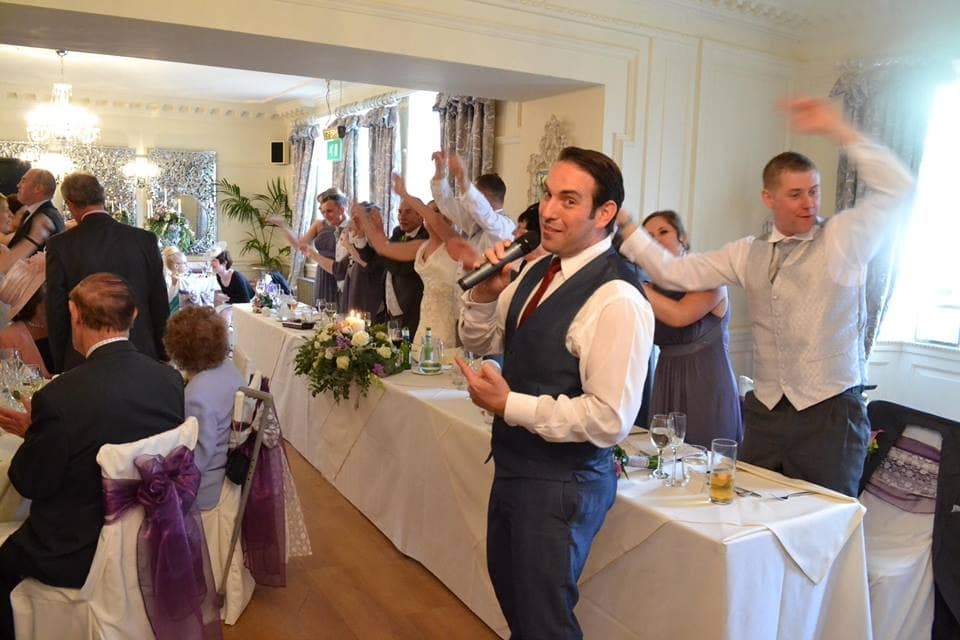 Wedding Singer John Norcott at Eaves Hall